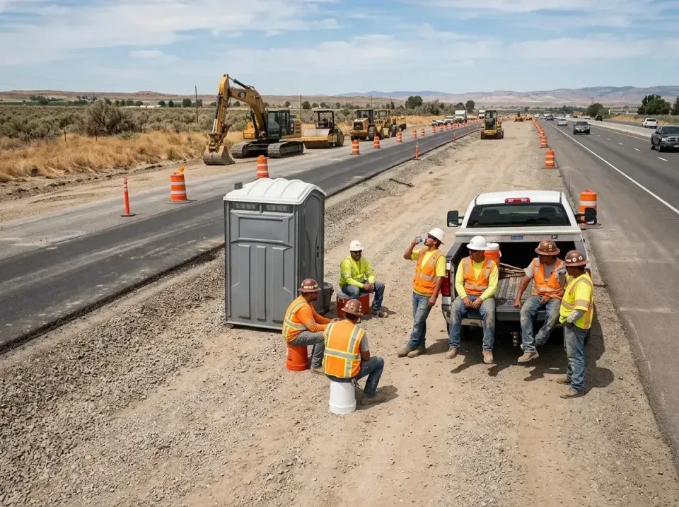 highway-road-construction-crew-007 — frequently asked questions, Porta Potty and Restroom Rentals in Marina, CA
